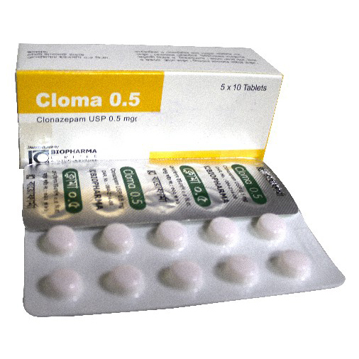 cloma-05-mg-tablet